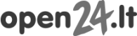 Open24 logo BW